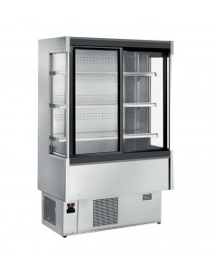 Muro refrigerado - Ventilado - Puertas deslizantes - cm 150 x 75 x 182 h