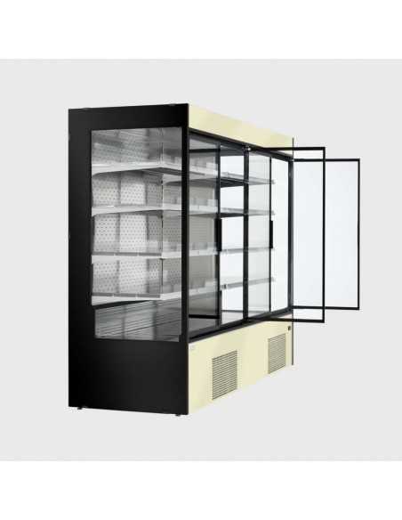 Murale refrigerato - Ventilato - Porte battenti - cm 250 x 82 x 200 h