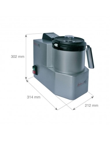 Cutter - Cooking system - Capacity lt 2 - cm 21.2 x 31.4 x 30.2 h