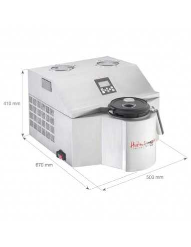 Cutter cooking and refrigeration system - Capacity 2 liters - Cooking 190°C - Cooling -24°C - cm 50 x 67 x 41 h