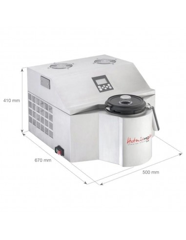 Cutter refrigerato - Sistema cottura - Capacità lt 2 - cm 50 x 67 x 41 h