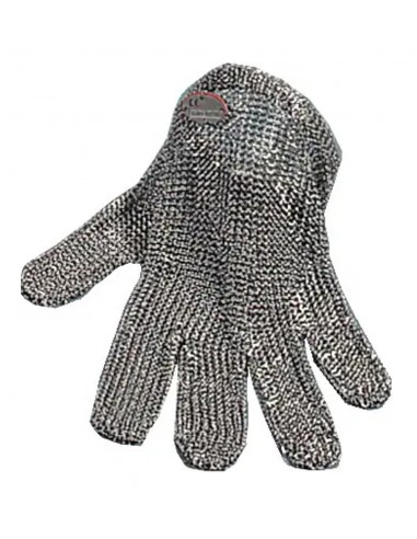 Stainless steel mesh safety glove - Model without forearm cover