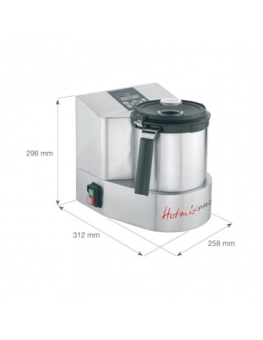 Cutter - Cooking system - Capacity lt 2 - cm 25.8 x 31.2 x 29.6 h
