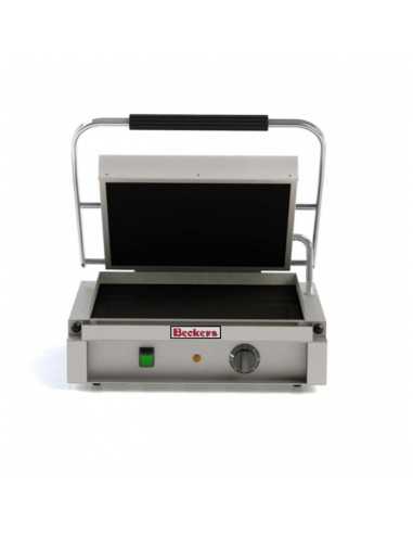 Piastra in vetroceramica con piano liscio e coperchio liscio cm 40 x 30