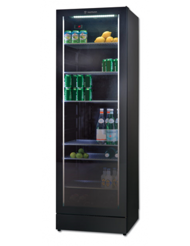 Pantalla refrigerada - Temperatura +2/+10°C - Capacidad lt 368 - cm 59.5 x 59.5 x 185 h