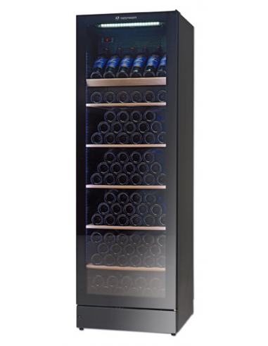 Espositore vini - Multitemperatura +8+22°C / +5 +22°C - Cm 59.5 x 63 x 186 h