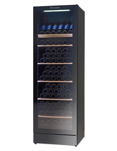 Wine exhibitor - Multi-temperature +8+22°C / +5 +22°C - Cm 59.5 x 63 x 186 h