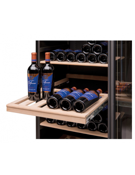 Espositore vini - Multitemperatura +8+22°C / +5 +22°C - Cm 59.5 x 63 x 186 h