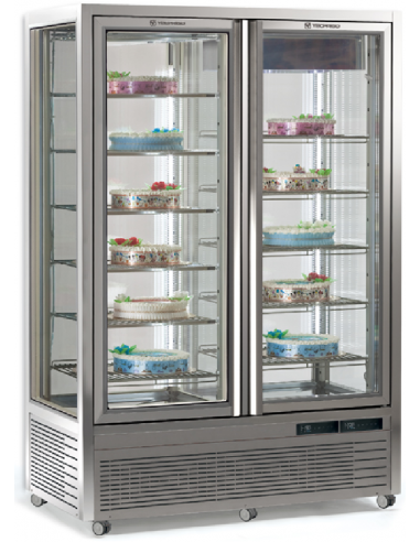 Pastry and ice cream - Combined (Temperature -10/-20°C and -15/-21°C) - 5+5 shelves - cm 135.5 x 68 x 187.5h