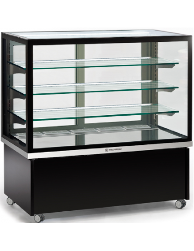 Horizontal display -  Temperature +/+10°C - Capacity lt 750 - 6 shelves cm 39.5 x 86.5 - Cm 180 x 70 x 134h