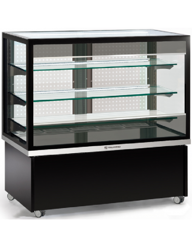 Espositore orizzontale - Self-Service - Temp. +6/+9°C - Capacità lt 550 - 3 ripiani - cm 134.1x 73.5 x 134h