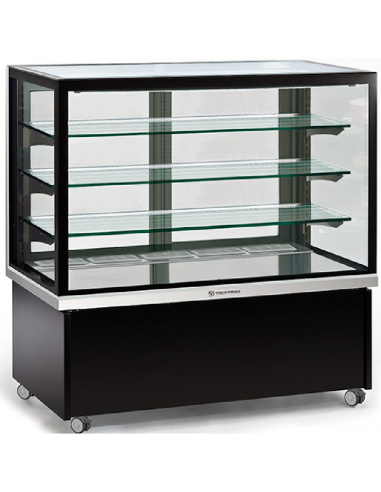 Horizontal display - Temperature +/-18°C - Capacity lt 380 - 3 shelves cm 39.5 x 82 - cm 94.1 x 73.5 x 134h