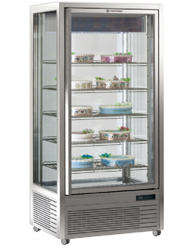 Pastelería refrigerada - Temperatura -15/-21°C - Capacidad 650 litros - cm 90 x 68x 187.5h