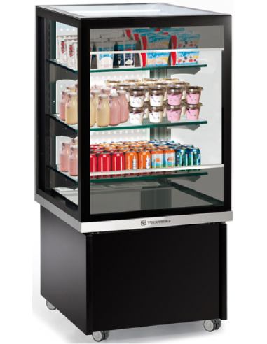 Horizontal display - Self Service - Temperature +6/+°C - Capacity Lt 255 - cm 64 x 73.5 x 134h