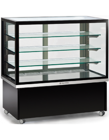 Horizontal display - Temperature +/+10°C - Capacity lt 380 - 3 shelves - cm 94.1 x 70 x 134h