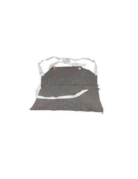 Grembiule antinfortunistico in maglia inox da cm 55 x 60 Grembiule antinfortunistico in maglia inox da cm 55 x 60