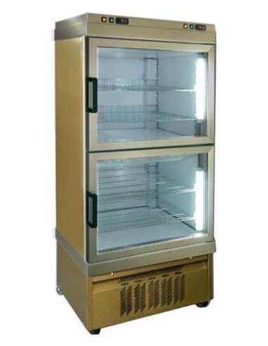 Ice cream display - Combined - 2 floors - Static refrigeration - cm 90 x 64 x 191h