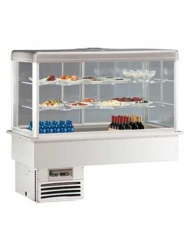 Tanque receso - Vitrina refrigerada - cm 142.3 x 75 x 103.2h