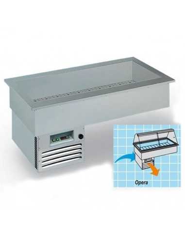 Refrigerated recessed tank - cm 112.2 x 74.9 x 100h