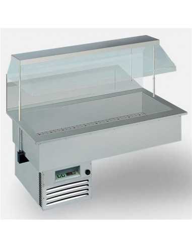 Refrigerated recessed tank - cm 142.2 x 74.9 x 117.3