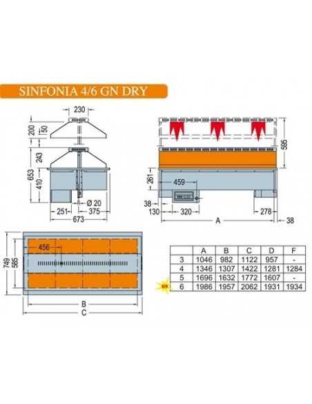 Tanque receso calentado - Cupola - cm 206.2 x 75 x 100.5h