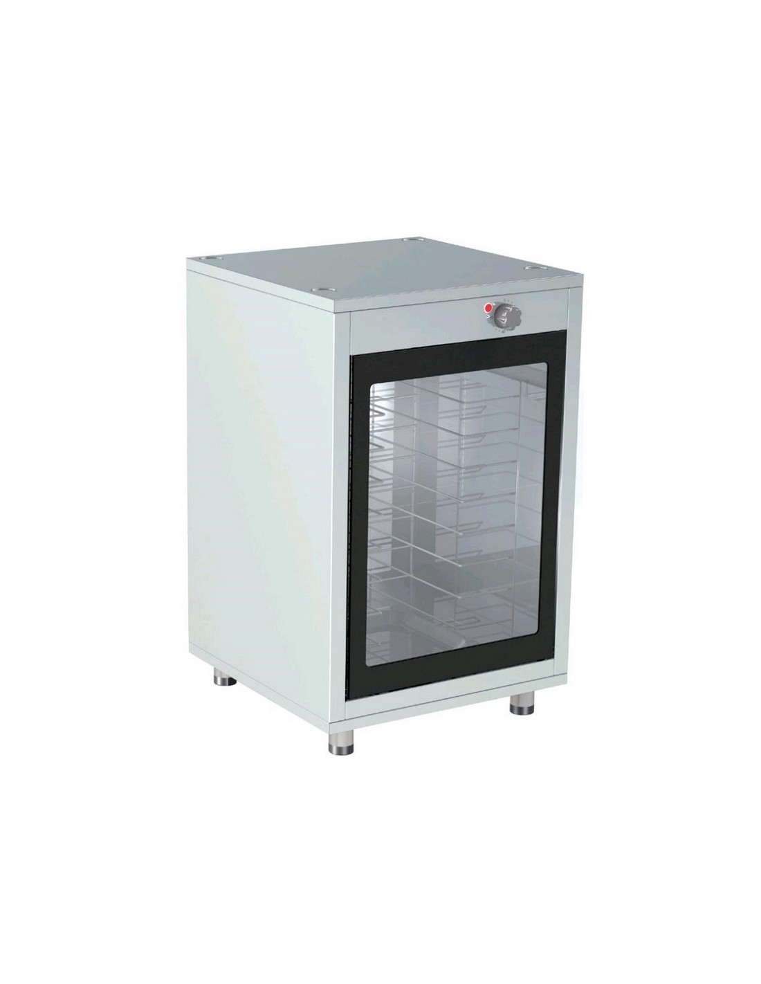 Prover cabinet - Capacity 8 trays 46 x 33 cm or GN 2/3 ( 35.4 x 32.5 ) - cm 63.7 x 60 x 92.8 h