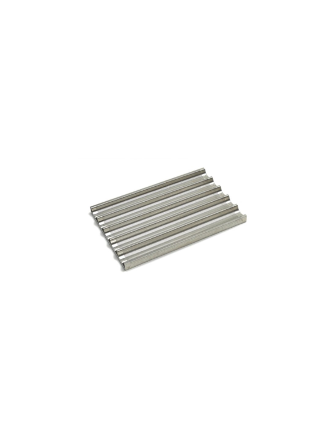 Corrugated perforated aluminium sheet - Cm 60 x 40