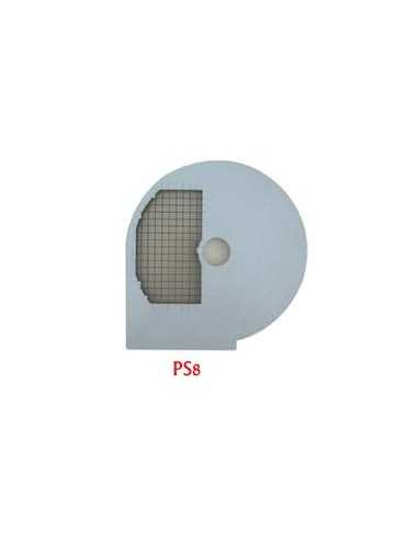 Dish disc - Thickness mm 3 - Suitable for cubes of about 8 mm ( + cutting disc DF08)