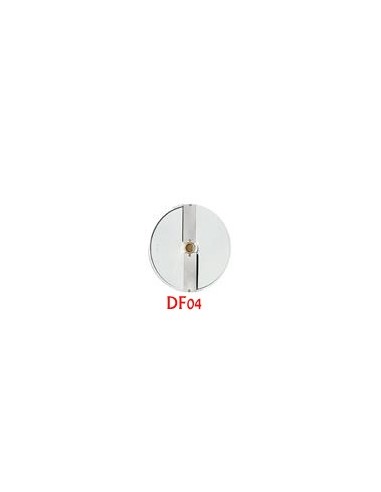 Disco per taglio spessore mm 4 - Adatto per cetrioli, carote, anelli di cipolla, patate fritte, cavoli bianchi, ecc.