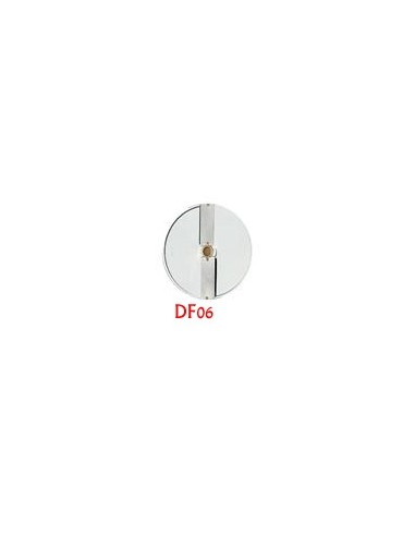 Disco de espesor mm 6 - Adecuado para tomates, cítricos, plátanos, cebollas, manzanas, patatas hervidas, hongos, apio, etc