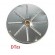 Disk for shredding - Thickness mm 3 - Suitable for vegetables to dip, carrots, pizza cheese, nuts, chocolate, etc.