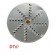 Shredding disk- Thickness 8 mm - Suitable for Julienne cuts - Suitable for pizza cheese, radishes, etc.