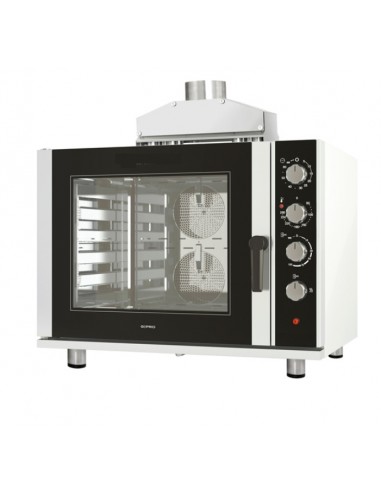 Gas oven - N. 6 x cm 60 x 40 or GN 1/1 - Cm 98 x 85 x 95.5 h