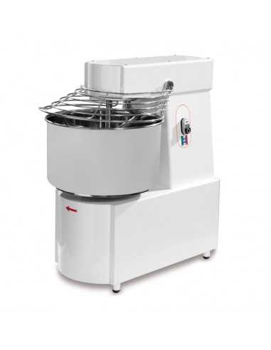 Spiral mixer - Capacity 43kg /lt 48 - Three-phase- cm 49.5 x 80 x 79.8 h