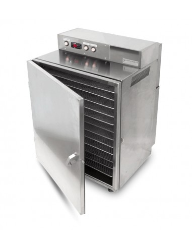 Hot air dryer - Suitable for holding up to 12 trays cm 40 x 55 - Power W200 - Cm 63 x 65 x 83 h -