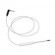 Sonda al cuore - Impugnatura in teflon completa di jack audio Ø 6.3 mm a 90° - Lunghezza cavo cm 130 - Per forni mod. 4-5 teglie