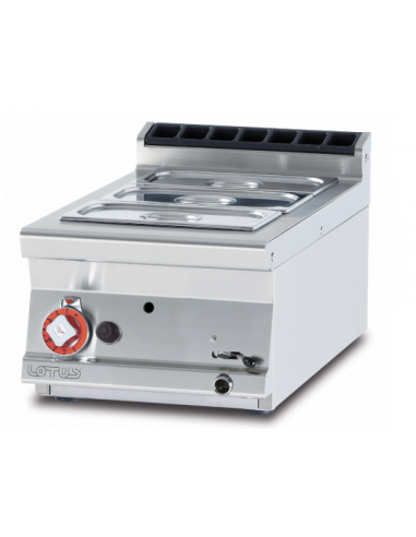 Gas Bain Marie, 19L Pasta Cooker, 13L Fryer,...