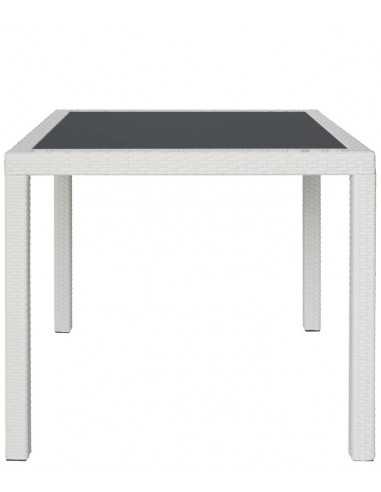 Outdoor table - Aluminum frame - Polyethylene...