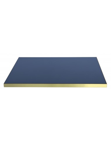 Extra laminate top - Thickness 30 mm - Complete glass top - Retro painted to the required color