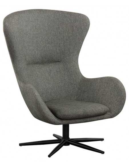 Sillón - Marco metálico pintado - Cubierta de la tela - Dimensiones cm60 x 47 x 102 cm