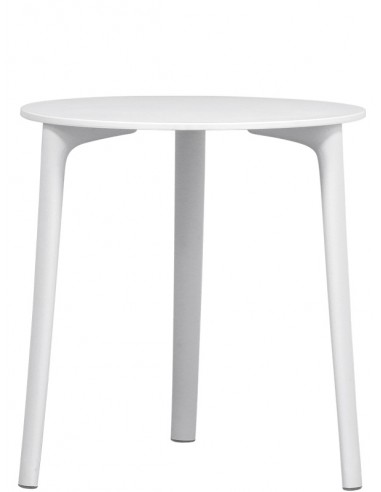 Outdoor table - Structure and top in polypropylene - Dimensions Ø 70 x H74 cm