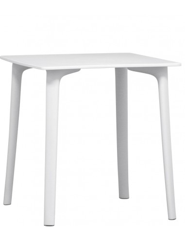 Outdoor table - Structure and top in polypropylene - Dimensions cm 70 x 70 x 74 h