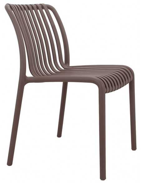 Silla interior - Estructura de polipropileno - Dimensiones cm 45 x 46 x 80h