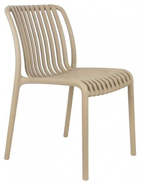 Silla interior - Estructura de polipropileno - Dimensiones cm 45 x 46 x 80h