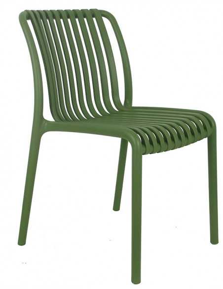 Silla interior - Estructura de polipropileno - Dimensiones cm 45 x 46 x 80h