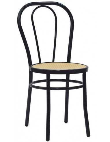 Interior chair - Painted metal structure - Polypropylene seat - Dimensions cm 40 x 46 x 88 h