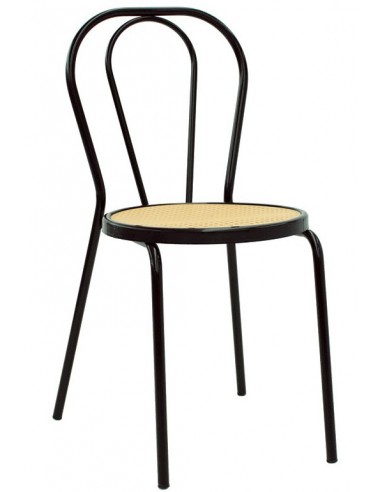 Interior chair - Painted metal structure - Polypropylene seat - Dimensions cm 40 x 46 x 87 h