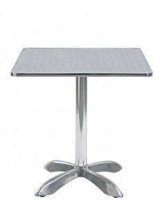 Mesa exterior - Marco de aluminio - Tapa de acero...