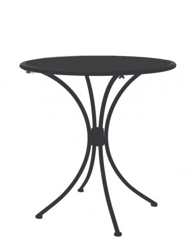 Outdoor table - Painted metal frame - Height 72 H