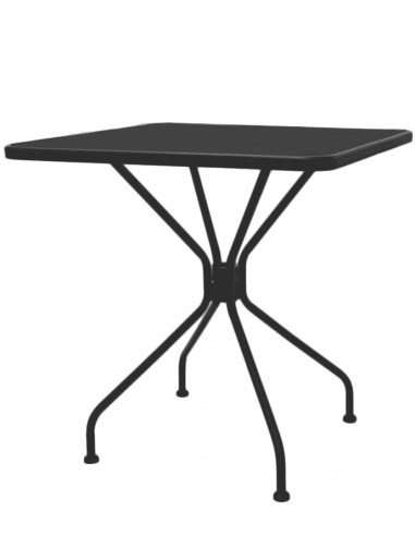 Outdoor table - Painted metal frame - Height 72 H